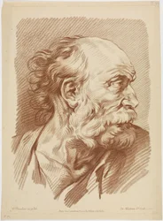 Busto di un uomo anziano