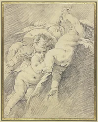 Tre angeli sospesi nell