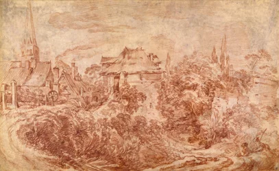 Paesaggio con figure