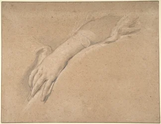 Studio della mano sinistra di Madame de Pompadour