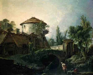Il mulino a vento, c.1750