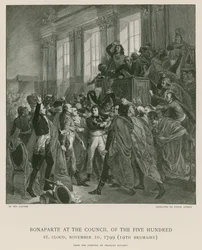 Bonaparte al Consiglio dei Cinquecento