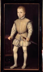 Ritratto di Enrico IV di Navarra (1553-1610), bambino all