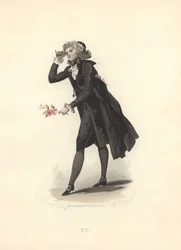 Dandy con lorgnette, era di Maria Antonietta