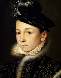 Ritratto di Carlo IX di Valois, Re di Francia