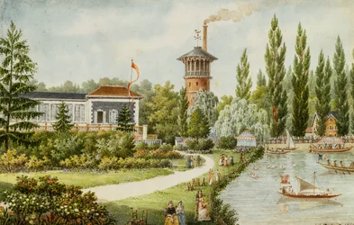 Un parco di svago fuori Parigi