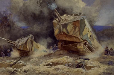 Attacco alla fanteria e ai carri armati a Saint Chamond, luglio 1918