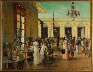 Café Frascati (Parigi, Francia), una scena ai tempi di Napoleone