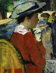 Eugenie sulla costa della Senna, c.1946-47