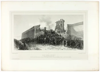 Assalto al bastione n.8, da Souvenirs d