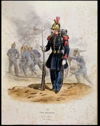 Vigili del Fuoco di Parigi (Sapeurs-Pompiers) 1860