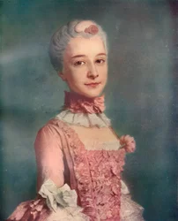 La Dame En Rose, 18° secolo, 1911