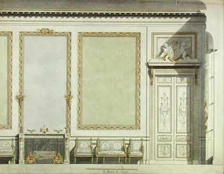 Progetto per la Casa della Duchessa di Mazarin, c.1777