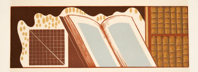 Illustrazione grafica da Prometeo incatenato di Eschilo, pub. 1941 (stampa pochoir)