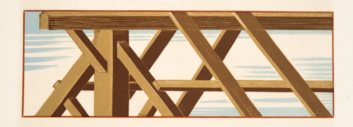 Illustrazione grafica da Prométhée Enchaîné di Eschilo, pub. 1941