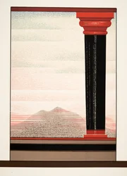 Illustrazione da Prometeo incatenato di Eschilo, pub. 1941 (stampa pochoir)