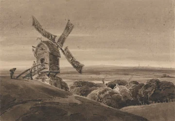 Paesaggio con un Mulino a Vento