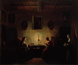 Scena in un interno, XIX secolo