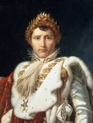 Ritratto a figura intera di Napoleone I in abito dell