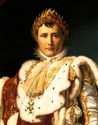 Napoleone Bonaparte in vesti imperiali, di François Baron Gérard (1770-1837), ca. 1805
