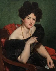 Ritratto di signora, 1830 circa (olio su tela)
