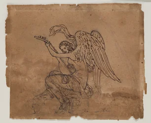 Figura allegorica con liuto (c.1825)
