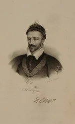 Re Enrico III (1551-89) di Francia