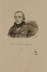 Louis Antoine Henri de Bourbon (1772-1804) Duca di Enghien in Uniforme di Condé