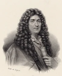 Ritratto del compositore Jean-Baptiste Lully 1632-1687