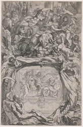 La Francia incoronata dalla vittoria di Luigi XIV