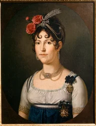 Ritratto di Maria Luisa di Spagna, Duchessa di Lucca. XIX secolo