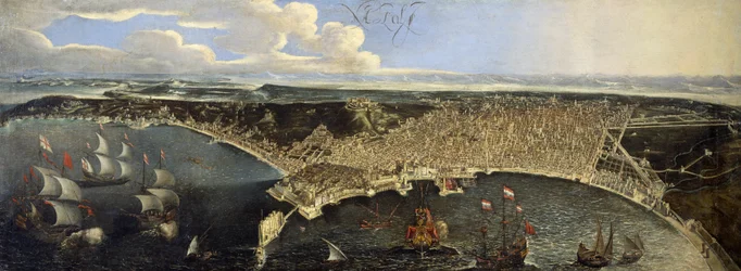 Veduta generale di Napoli