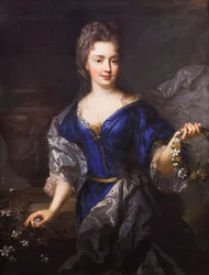 Ritratto di Maria Anna di Borbone, principessa di Conti, 1690 (olio su tela)