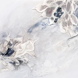 Fiori bianchi astratti