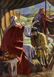 Giacobbe ottiene la benedizione