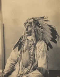 Uccidi Cavallo Maculato, Assiniboines, 1898