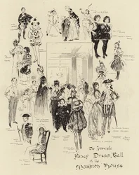 Il ballo in maschera giovanile alla Mansion House