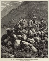 Il Principe di Galles nelle Highlands, la caccia al cervo a Invercauld