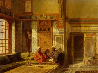 Origliare (olio su tela)