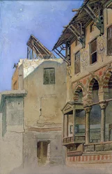 Casa di Memlook Radnau Bey, Il Cairo, 1870