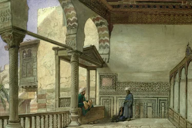 Loggia della casa di Memlook Radnau Bey, Il Cairo