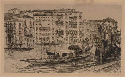 Canale Grande, Venezia, 1889