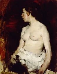 Nudo seduto, c.1879