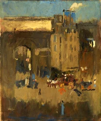 Porta e sepoltura di San Martino
