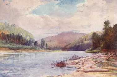 Nuova Zelanda: Sotto la confluenza dei fiumi Buller e Inangahua