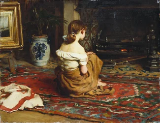 Accanto al caminetto, 1878