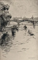Il Pont du Carrousel, 1915