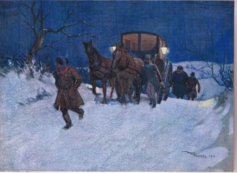Vicino alla fine del viaggio, c.1920