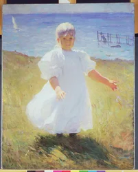 Bambino alla luce del sole, prima del 1899