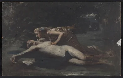 Piramus e Thisbe, ca. 1875